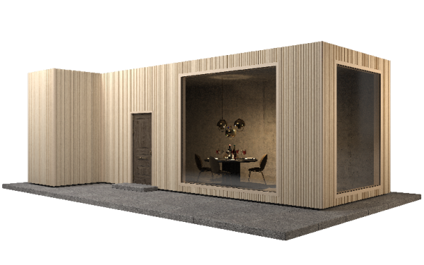 Фасадная панель GRINDERDECO, ДПК,двухсторонняя Выбеленный дуб купить в Бугульме