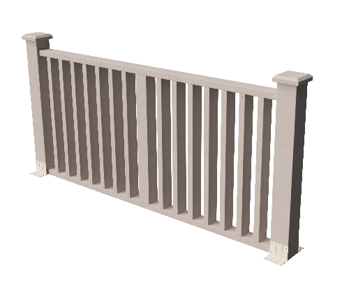 Ограждения декоративное ДПК GRINDERDECO  Риальто выбеленый дуб купить в Бугульме