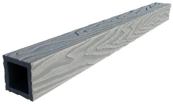 Балясина ДПК 3D GardenParkett фактура дерева Серый купить в Бугульме