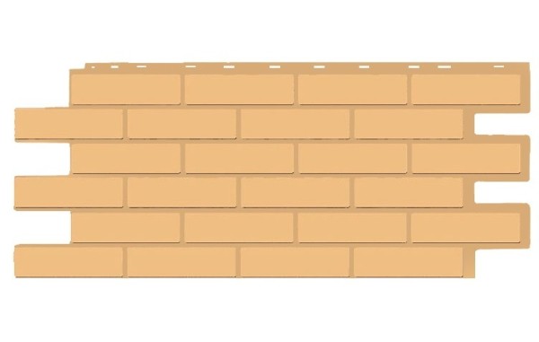 Фасадная панель T-Siding Кирпич Модерн Эко Крем купить в Бугульме