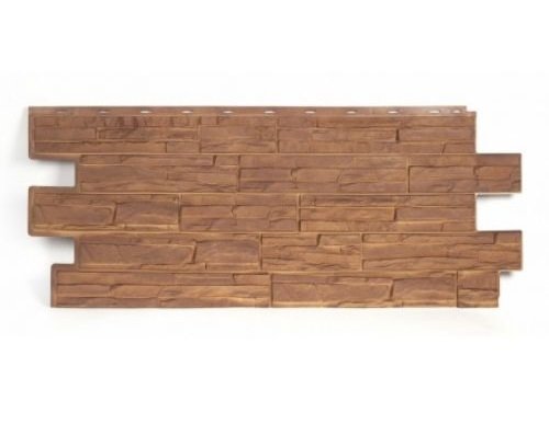 Фасадная панель T-Сайдинг-Альпийская сказка ЭКО-2 Орех купить в Бугульме