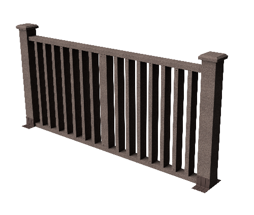 Ограждения декоративное ДПК GRINDERDECO Риальто венге купить в Бугульме