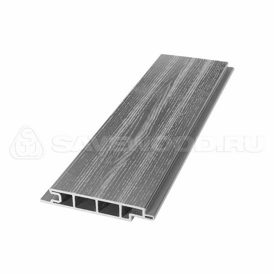 Террасная доска из ДПК SW Padus радиальный распил «SaveWood» пепельный купить в Бугульме