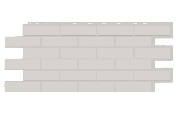 Фасадная панель T-Siding Кирпич Модерн Эко Уайт купить в Бугульме