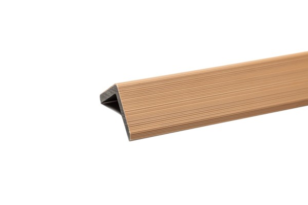 Уголок торцевой Ecodecking Скай коэкструзия 45х45х3000 Бук купить в Бугульме