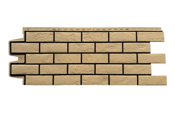 ФП Grand Line состаренный кирпич премиум Песочный (шов RAL 9005) купить в Бугульме