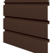 Софит ламинированный VOX UNICOLOR без перфорации, Коричневый купить в Бугульме