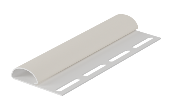 Финишная планка для сайдинга Элит, Белая купить в Бугульме