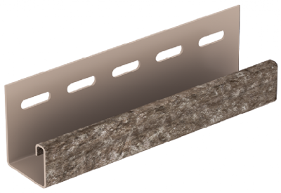 J-планка Стоун Хаус Кварцит Коричневый