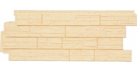 Фасадная панель Grand Line Сланец бежевый купить в Бугульме