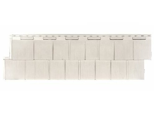 Фасадная панель T-Сайдинг-Щепа пихта ЭКО-1 Белый купить в Бугульме