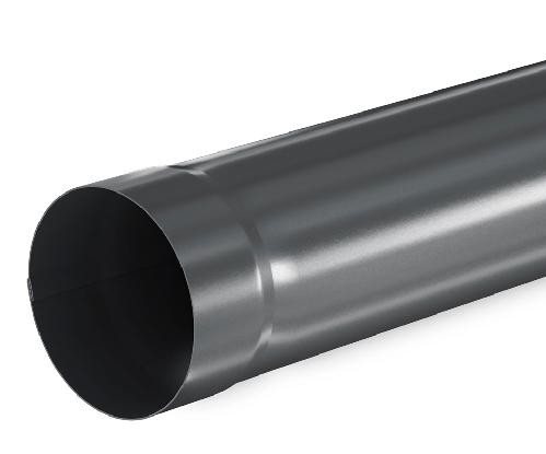 Водосток Aquasistem, система 150/100 - Труба водосточная 3.00м RAL 7024 Тёмно-серый купить в Бугульме