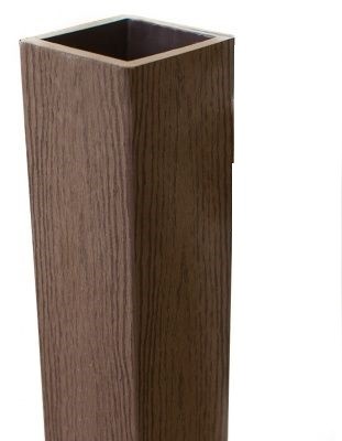 Столб опорный Woodvex Co-Extrusion Темно - Коричневый купить в Бугульме