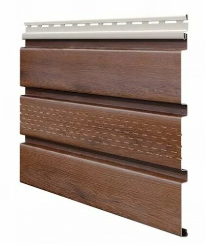 Софит ламинированный VOX UNICOLOR с центральной перфорацией, Коричневый купить в Бугульме