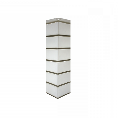 Угол наружный NordSide коллекция Гладкий кирпич белый