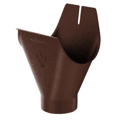 Водосток Aquasistem, Система 150/100 - Воронка желоба RAL 8017 Коричневый matt