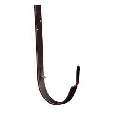 Водосток Grand Line 125x90 – Кронштейн длинный RAL 8017