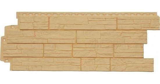 Фасадная панель Grand Line Сланец песочный купить в Бугульме