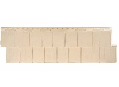 Фасадная панель T-Сайдинг-Щепа пихта ЭКО-1 Желтый купить в Бугульме