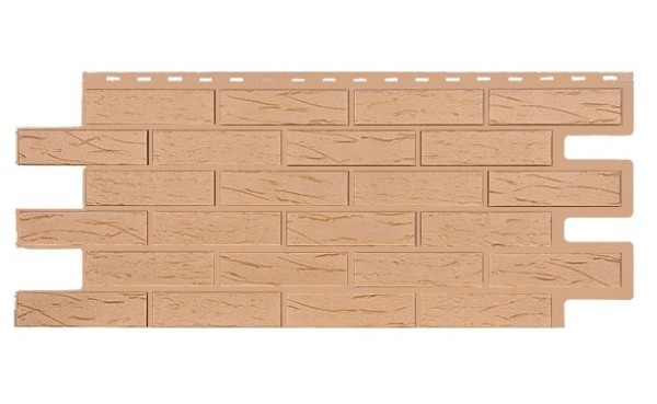 Фасадная панель T-Siding Кирпич Саман Эко Крем купить в Бугульме