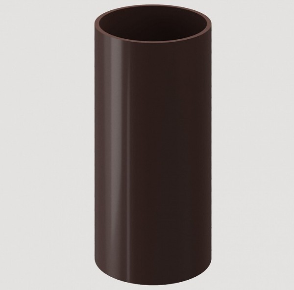 Труба водосточная ПВХ Docke STANDART Тёмно-коричневый купить в Бугульме