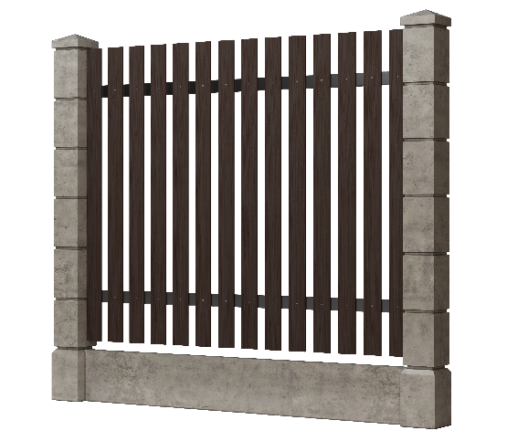 Заборная доска GRINDERDECO, ДПК, шлифованная Венге купить в Бугульме