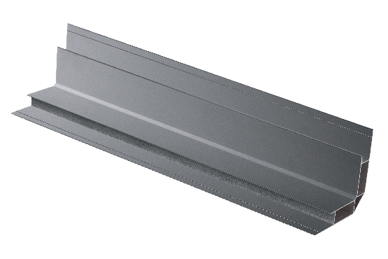 Угловой элемент внутренний,алюминиевый, серый купить в Бугульме