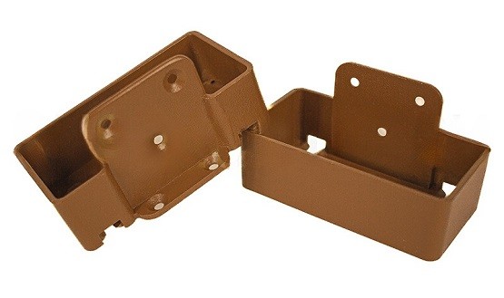 Крепление перил прямое из алюминия GardenParkett Орех купить в Бугульме