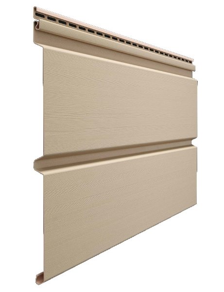 Виниловый сайдинг docke (дёке) - профиль D6S крем-брюле купить в Бугульме