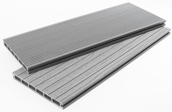 Террасная доска ДПК - ДеревоПласт- DP Standart+ серый купить в Бугульме