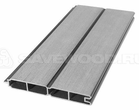 Заборный профиль из ДПК Savewood SW Agger матовый пепельный купить в Бугульме