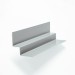 Профиль внутренний угол алюминиевый (матовый) 3м купить в Бугульме
