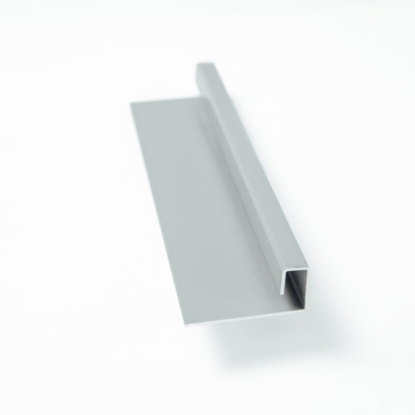 Профиль J завершающий алюминиевый (матовый) 3м купить в Бугульме